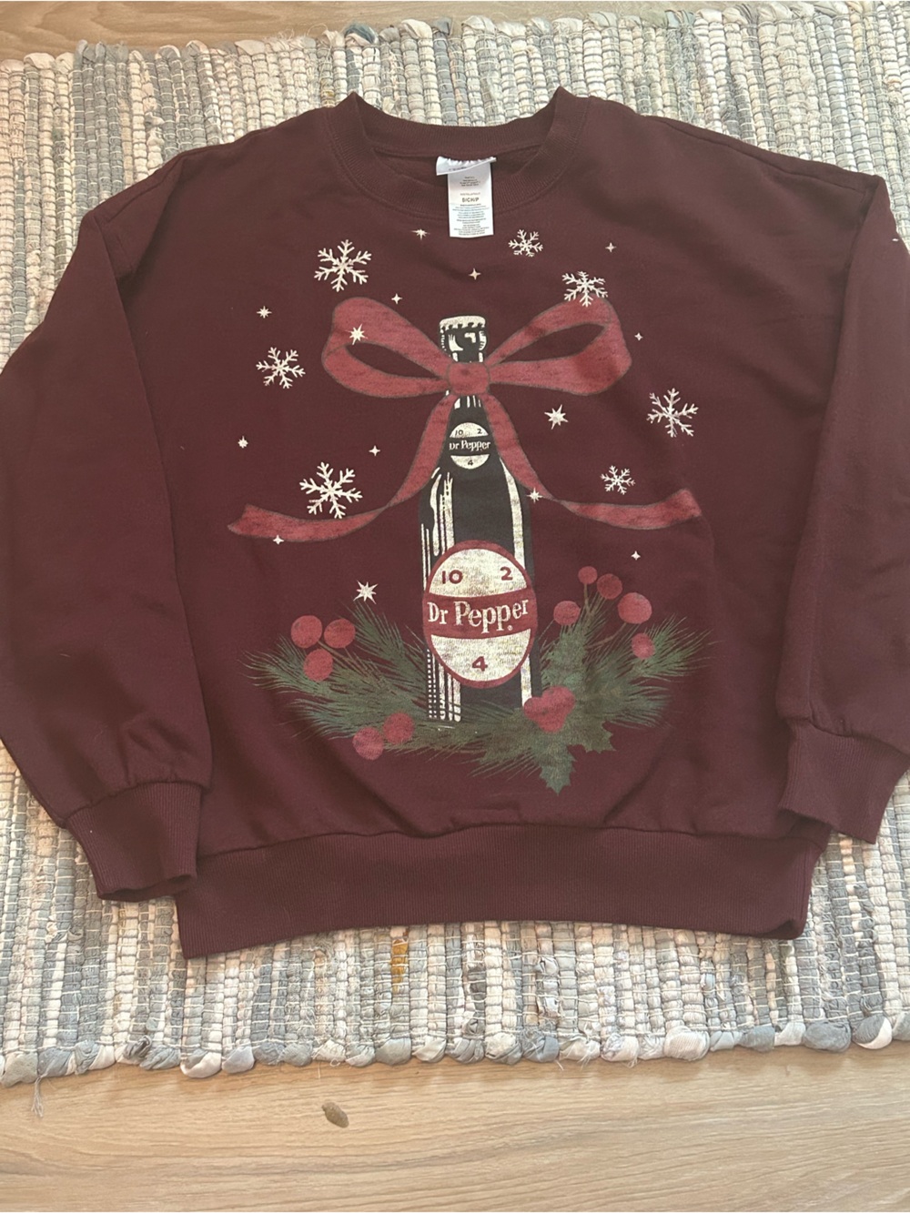Dr. Pepper holiday sweatshirt